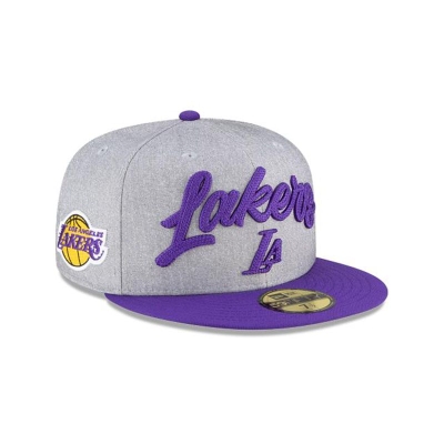 Sapca New Era Los Angeles Lakers NBA NBA Draft 59FIFTY Fitted - Gri